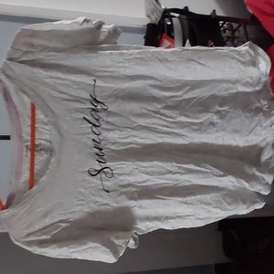 Sunday mood pyjama top